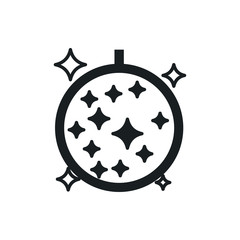 disco ball vector icon