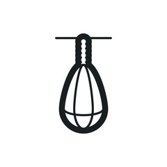 punching bag vector icon