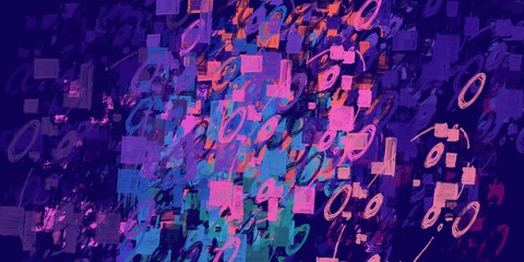 Modern art. Artistic brush. Oil painting. 2d illustration. Texture backdrop. Creative chaos structure element.