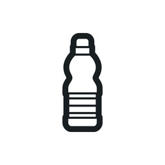 water bottle vector icon