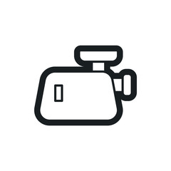  meat grinder vector icon
