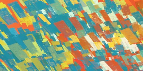 Modern art. Artistic brush. Oil painting. 2d illustration. Texture backdrop. Creative chaos structure element.