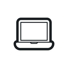 notebook pc vector icon