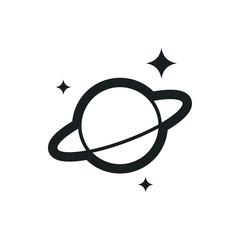 saturn vector icon © Irina
