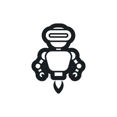 robot vector icon