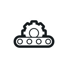 conveyor vector icon