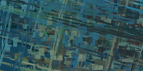 Brush painting. Artistic canvas. Oil art. 2d illustration. Texture backdrop. Creative chaos structure element.