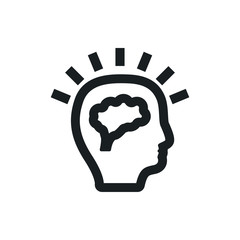 brain vector icon