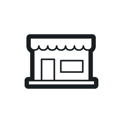 shop vector icon