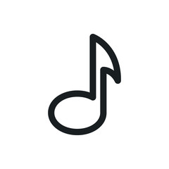 note vector icon