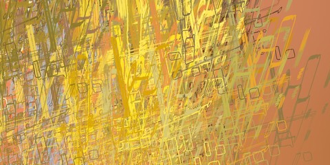 Fototapeta premium Modern art. Artistic brush. Oil painting. 2d illustration. Texture backdrop. Creative chaos structure element.