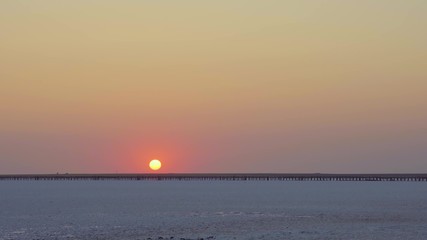 Fototapeta premium sunset at sea