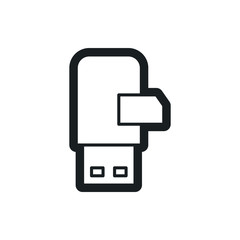 usb modem vector icon