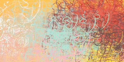 Fototapeta na wymiar Modern art. Artistic brush. Oil painting. 2d illustration. Texture backdrop. Creative chaos structure element.