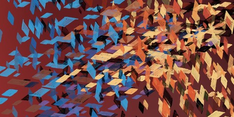 Modern art. Artistic brush. Oil painting. 2d illustration. Texture backdrop. Creative chaos structure element.