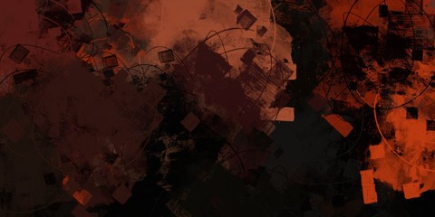 Modern art. Artistic brush. Oil painting. 2d illustration. Texture backdrop. Creative chaos structure element.