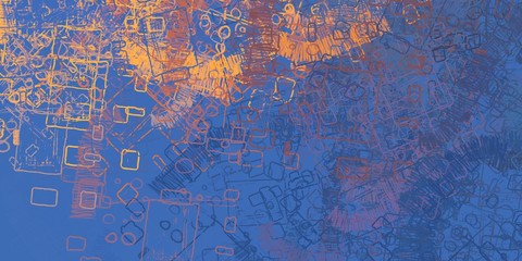 Modern art. Artistic brush. Oil painting. 2d illustration. Texture backdrop. Creative chaos structure element.