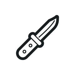 knife vector icon