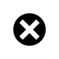 Quality control related vector icon. Fail - Vector