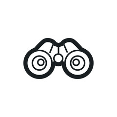 binoculars vector icon