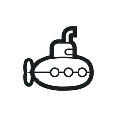 submarine vector icon