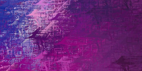 Digital sketch on colorful wall. 2d illustration. Texture backdrop painting. Creative chaos structure element.