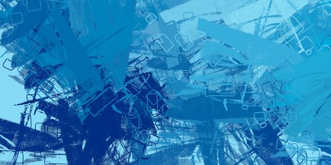 Crazy sketch random pattern. Creative chaos and variety structure. Modern art drawing painting. 2d illustration. Digital texture wallpaper. Artistic sketch draw backdrop material. 