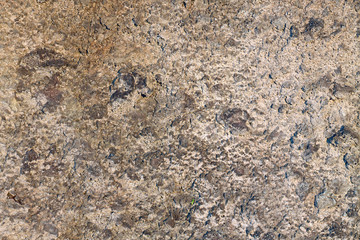 Erdschichten auf der Vulkan-Insel Nisyros, Griechenland - Earth layers on the volcanic island of...