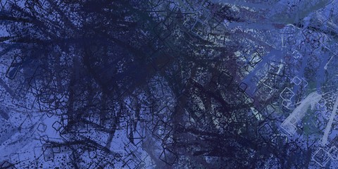 Poster oil painting element. 2d illustration. Texture backdrop. Creative chaos structure.