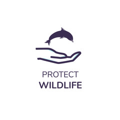 Simple logo with text 