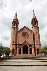 Fototapeta na wymiar Forbach, katholische Kirche