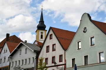 Obraz premium unterer markt und kirchturm 