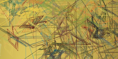 Poster oil painting element. 2d illustration. Texture backdrop. Creative chaos structure.