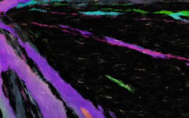 Abstract painting in oil background, splashes of paint on canvas, template for create design textile and fabric prints, flyers, invitations and banners backdrops, colorful fantasy wallpaper pattern