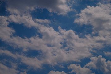 cloud sky blue background white nature