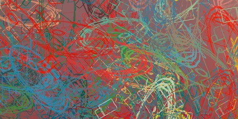 Illustration painted. Rough sketch surface. 2d illustration. Texture backdrop painting. Creative chaos structure element.