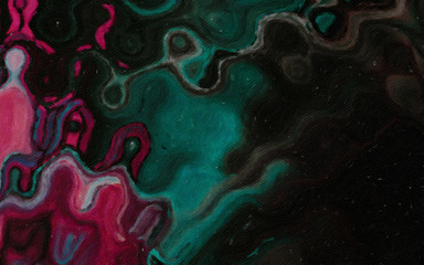 Abstract painting in oil background, splashes of paint on canvas, template for create design textile and fabric prints, flyers, invitations and banners backdrops, colorful fantasy wallpaper pattern