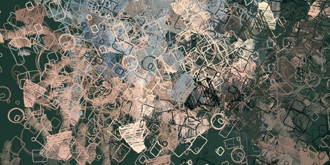 Canvas painting. Colorful background texture. 2d illustration. Texture backdrop. Creative chaos structure element.