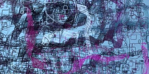 Canvas painting. Colorful background texture. 2d illustration. Texture backdrop. Creative chaos structure element.