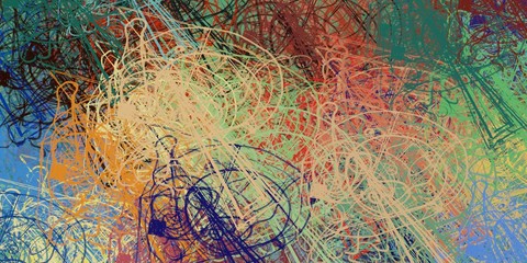 Canvas painting. Colorful background texture. 2d illustration. Texture backdrop. Creative chaos structure element.