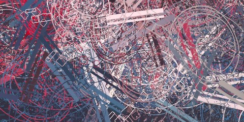 Modern art. Artistic brush. Oil painting. 2d illustration. Texture backdrop. Creative chaos structure element.