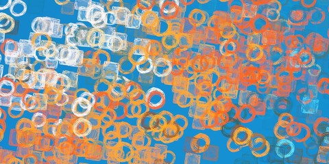 Modern art. Artistic brush. Oil painting. 2d illustration. Texture backdrop. Creative chaos structure element.