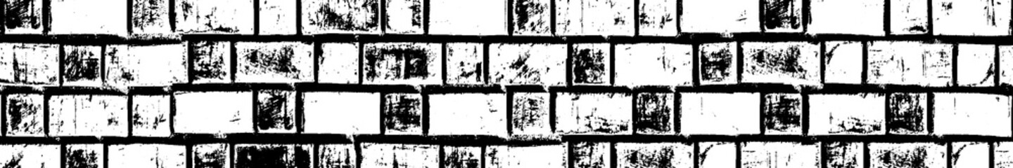 Grunge background black and white. The texture is abstract monochrome. Vector pattern of spots, scratches, lines, dots.