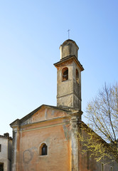 Obraz premium Church in Sospel. France