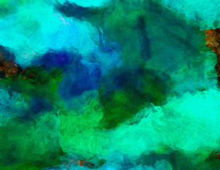Modern painting wall art decor. Abstract drawing background. Design artwork. Brush strokes on canvas. Artistic pattern. Creative fashion print. Good as psychedelic poster. Surreal graphic abstraction.