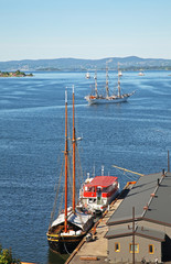 Pipervika bay in Oslo. Norway