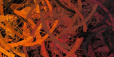 Brush painting. Artistic canvas. Oil art. 2d illustration. Texture backdrop. Creative chaos structure element.