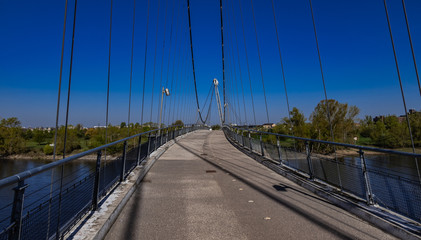 Fototapeta premium Herrenkrugsteg Magdeburg