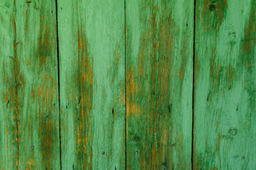 Fototapeta na wymiar abstract wooden green plank background