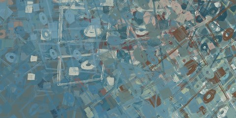 Canvas painting. Colorful background texture. 2d illustration. Texture backdrop. Creative chaos structure.